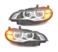 Fari Driver Faro Per BMW E71 Per X6 Per E71 2008 2009 2010 2011 2012 2013 2014 Fari Auto DRL Fari LED Accessori Per Auto Modificati Plug And Play 2 Pezzi Gruppo Faro Anteriore