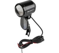 Fari e-bike ELITE 100 E-25 Smart neri 100 lx battitacco in ottone