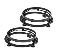 Fari Faro Faro Per Auto Da 2 Pezzi Faro A Led Da 7 Pollici Hi/Low H4 Halo Angle Eyes DRL Per Dodge Per Dakota 2004 Per Santana PS1 2004(Only 2 Piece Bracket a)