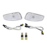 Fari Faro Indicatori Direzione Laterali Anteriori Luci Per Jeep Per Renegade 2014-2019 Indicatori Di Direzione Di Riflessione Con Lampadina Arancione T10 A LED(White T10)