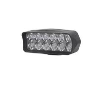 Fari Faro Moto Faro Per Moto 12V 80V Luci Di Guida Ad Alta Luminosità 8/12/16/30 Faro Ausiliario Impermeabile Faretto Esterno(12 LED)