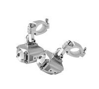 Fari Faro Moto Per BMW Per R1200GS Per ADV Per F800GS 60W Fari Fendinebbia Motocicletta Gruppo Ottico Fendinebbia Ausiliario A LED Lampada Guida(Set a silver)