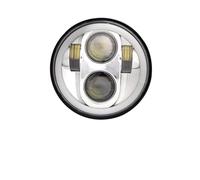 Fari Faro Moto Per Dyna Per Softail Faro Anteriore A LED Da 5,75 Pollici Con Indicatore Di Direzione Faro Anteriore Da 5 3/4"(40W Halo Sliver)