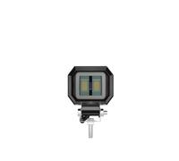 Fari Faro Moto Per Fuoristrada Auto Barca Camion SUV Barra Luminosa A LED Angel Eye E Moto Faretto Da Lavoro 12 V 24 V Fendinebbia.(Square yellow 1pcs)