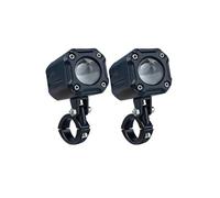 Fari Faro Moto Proiettore Per Faretti A LED Per Lenti Bianche E Gialle Abbaglianti/anabbaglianti Fari Fendinebbia Ausiliari A LED(2PCS LIGHT1)