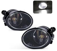 Fari Fendinebbia A LED Fari Anteriori Lampada Di Guida Alogena Per BMW E39 Per M5 2001 2002 2003 E46 Serie 3 Per M3 2002 2003 2004 2005 2006 Montaggio Fari Auto(LED Bulbs White)