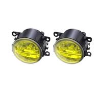 Fari Fendinebbia Anteriori Per Fiat Per Sedici Per Panda 500 Per Punto Per Tipo Paraurti Anteriore Auto Fendinebbia DRL Luci Diurne 12V(Yellow)