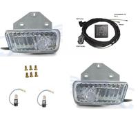 Fari Fendinebbia Retro Adattamento Set Completo Adatto A per VW T4 Bus 90-95