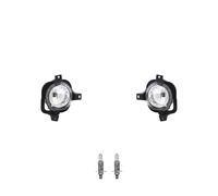 Fari Fendinebbia Set Fronte Adatto per Ford Ka 09 02/09- Sinistra Destra Con H1