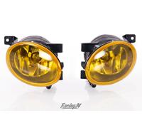 Fari Fendinebbia Set Giallo Chiaro Adatto A per VW Tiguan 1 Viso e-Contrassegno