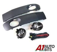 Fari Fendinebbia Vw T5 Transporter + Griglie E Kit Cablaggio 09-15