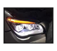 Fari Freno Per BMW F02 730I 740I 2009-2015 F01 7 Serie Testa Della Drl Lente Del Proiettore Accessori Di Montaggio Auto Faro Del Faro Luci Auto