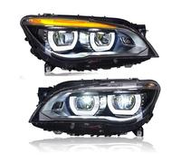 Fari Freno Per BMW Serie 7 F01 F02 730i 740i 750i 760i 2009-2015 Auto Modificata Gruppo Faro Completo Fari Faro Anteriore Lampade(2013-2015)
