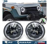 FARI Full LED Per LAND CRUISER J50 Luce Bianca 6500K Angel Eyes OMOLOGATI 60W