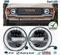 FARI Full LED Per LAND CRUISER J60 Luce Bianca 6500K Angel Eyes 66W