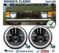 FARI Full LED Per RANGE ROVER CLASSIC Angel Eyes DRL Luce Bianca 6500K