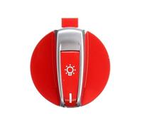 Fari interruttore Della Luce Compatibile Con BMW Per La Serie 5 6 7 Per X3 Per X4 2008-2014 2015 2016 Faro Dell'auto Switch Manopola Pulsanti Copertura(Red)