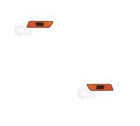 Fari Lampeggianti Indicatore Dx SX Adatto A per Volvo S80 I Ts XY 184