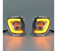 Fari LED Fendinebbia Proiettore Centrale Fari con Lente Trasparente