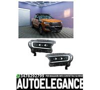Fari LED Light Bar Dynamic Start-up Display adatto per Ford Ranger Raptor (2015-