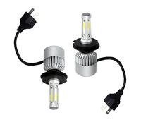 Fari LED S2 Series H4 lampadine fari a LED con 2 pz Kit di conversione LED 72 W 8000LM COB chips Fog Light - 1 anno di garanzia (H4)