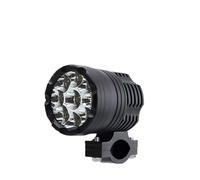 Fari Moto Faro Ausiliario A 9 LED Luce Moto 12-80V Abbagliante Anabbagliante Stroboscopica Lungo Raggio Con Fendinebbia Faretto Fuoristrada Faro Moto Anteriore(B)