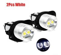 Fari Nebbiari Gialli 10W Plug-and-Play per facile Install Fari | 10W potenza, 900LM flusso luminoso, luce bianca 6500K, compatibile per e90 E91, design Angel Eyes(White)