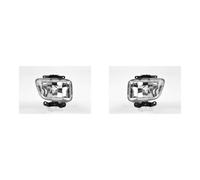 Fari Nebbiosi H27W/2 Set Sinistro Destro Per KIA Picanto BA Anno 04/04-12/07