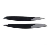 Fari neri sopracciglia, per BMW Serie 1 E87 E81 E82 E88 2004-2013, modanature decorative copertura antiriflesso, adesivi per ciglia