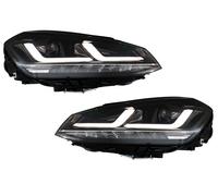 Fari Osram Full LED LEDriving per VW Golf 7 VII 12-17 neri alogeni