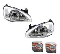 Fari Osram Night Breaker Laser Compatibili Con Opel Corsa C - 4x Sistema Vale
