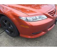 Fari Per Eyelids E Sopracciglia Per MAZDA 6 2003-2008 Colorazioni Preverniciate