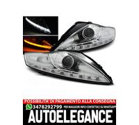 FARI PER FORD MONDEO 07.07-11.10 INDICATORE DI DIREZIONE LED CROMO LUCE DIURNA