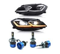 FARI PER GOLF 7.5 MK7.5 FULL LED FRECCIA DINAMICA BLACK EDITION