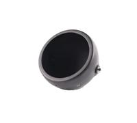 Fari per Moto Faretto Frontale Per Sporster XL 1200 883 Per Dyna Glide Fat Bob Faro A LED Da 5.75" Con Proiezione A LED Per Moto(Housing Black)