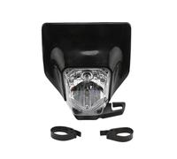 Fari Per Moto Per 701 Per Enduro TE 300 250 TC FC FE 125-500 Pit Bike Supermoto Faro Anteriore Fari Da Motocross Piastra Faro Per Moto Faro Per Moto(Nero)