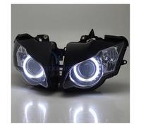 Fari Per Moto Per CBR1000RR 2008 2009 2010 2011 Faro Anteriore A LED Con Abbaglianti E Anabbaglianti Proiettore Angel Devil Eyes Faro HID Faro Per Moto