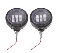 Fari Per Moto Per Electra Per Glide Per Bad Boy Luce Di Sorpasso Ausiliaria A LED Da 4-1/2" Con Alloggiamento 4.5" Faro Anteriore Moto(A-Black with Housing)