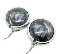 Fari Per Moto Per Electra Per Glide Per Bad Boy Luce Di Sorpasso Ausiliaria A LED Da 4-1/2" Con Alloggiamento 4.5" Faro Anteriore Moto(B-Black with Housing)