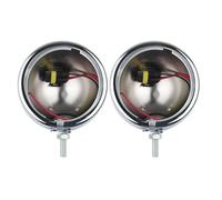 Fari Per Moto Per Electra Per Glide Per Bad Boy Luce Di Sorpasso Ausiliaria A LED Da 4-1/2" Con Alloggiamento 4.5" Faro Anteriore Moto(Chrome Housing only)