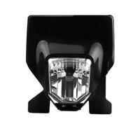 Fari Per Moto Per FC FE TC TE 125 300 300i 250 450 700 2024 Faro Anteriore A LED Per Moto Light Wick Motocross Ricambi Faro Per Moto(Nero)