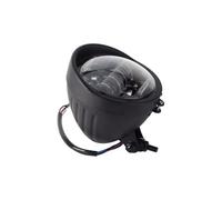 Fari Per Moto Per Sportster Per Victory Per Indian Per Cruiser Faro Anteriore A LED Per Moto 5.75 Pollici Faro Anteriore Anabbagliante LED Lampada Faro Per Moto(Nero)