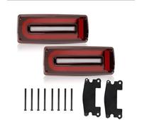 Fari Posteriori Auto Luci Posteriori A LED Per Auto Per Mercedes W463 Classe G AMG 1999-2018 Fanali Posteriori Indicatori Di Direzione Freni Fendinebbia Accessori Gruppo Ottico Posteriore(Red Lens)