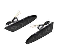 fari posteriori Compatibile Con Ford Per Focus 3 2011 2012 2013 2014 Berlina Hatchback Paraurti Posteriore Riflettore Luci Posteriori Freno Fendinebbia Indicatori Direzione(Black)