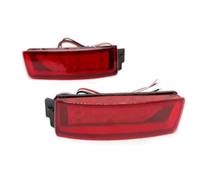 Fari Posteriori Lente 2x LED Riflettori per fanali posteriori Fendinebbia posteriori Paraurti Luce di stop Lampadina per Nissan per Kicks 2016-2020 Fanale Posteriore Auto(Model A)