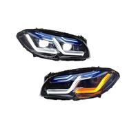 Fari Principali Anteriori Per BMW Serie 5 F10 F11 528i 535i Fari Allo Xeno Con AFS Con Indicatori Direzione Sequenziali A LED Coppia Gruppi Ottici Bi-Xeno LED-Faro principale(2010-2013,Halogen)