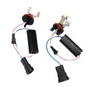 Fari Proiettori Anteriori Per BMW E81 E82 E87 E88 E90 E91 E92 E93 E60 E61 E70 E71 E84 E89 Lampadine Per Fari Angel Eyes Bianche E Gialle, Luci Di Posizione Fari Anteriori Auto(Lemon-yellow)