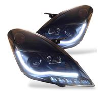 Fari Proiettori LHD LED DRL Lightbar Neri Per Suzuki Swift 2010-2017