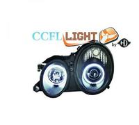 Fari Proiettori LHD OS NS CCFL Coppia Chiari Neri Per Mercedes CLK C208 97-02