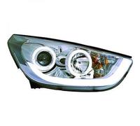 Fari Proiettori LHD Pair LED Dragon Clear Chrome Per Hyundai IX 35 10-13